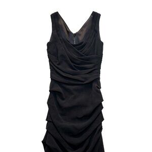 Vintage Dolce & Gabbana Ruched Midi Dress